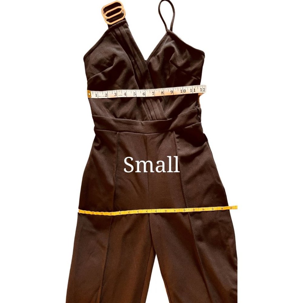 VALENTINE Black Sleeveless Jumpsuit - Picture 6 of 7